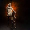 Full length portrait of a confident fifty year old woman